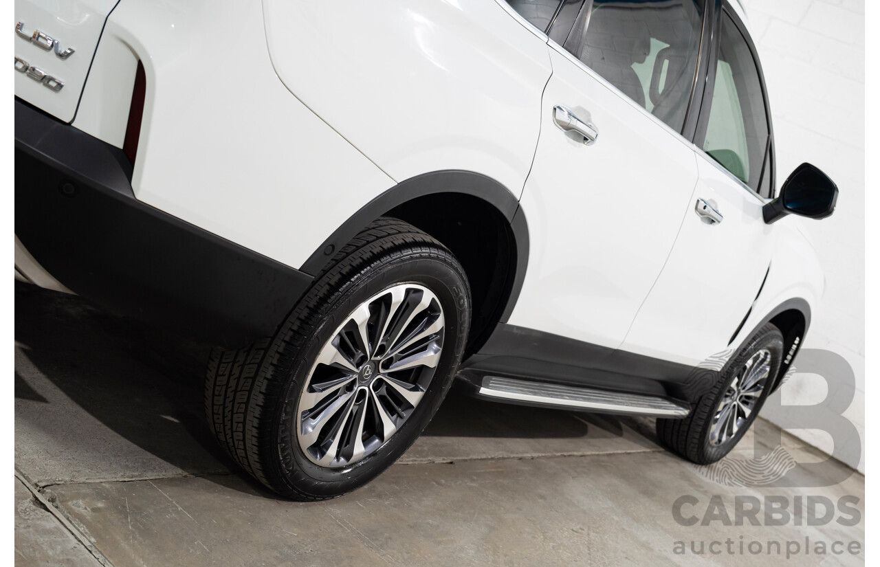10/2018 LDV D90 LUXE (4WD) TERRAIN SELECTION AWD  4D Wagon White 2.0L