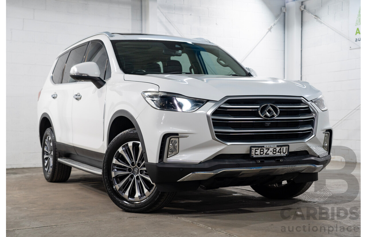 10/2018 LDV D90 LUXE (4WD) TERRAIN SELECTION AWD  4D Wagon White 2.0L