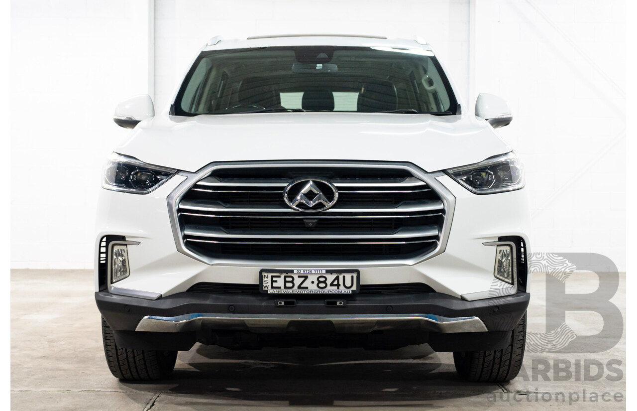 10/2018 LDV D90 LUXE (4WD) TERRAIN SELECTION AWD  4D Wagon White 2.0L