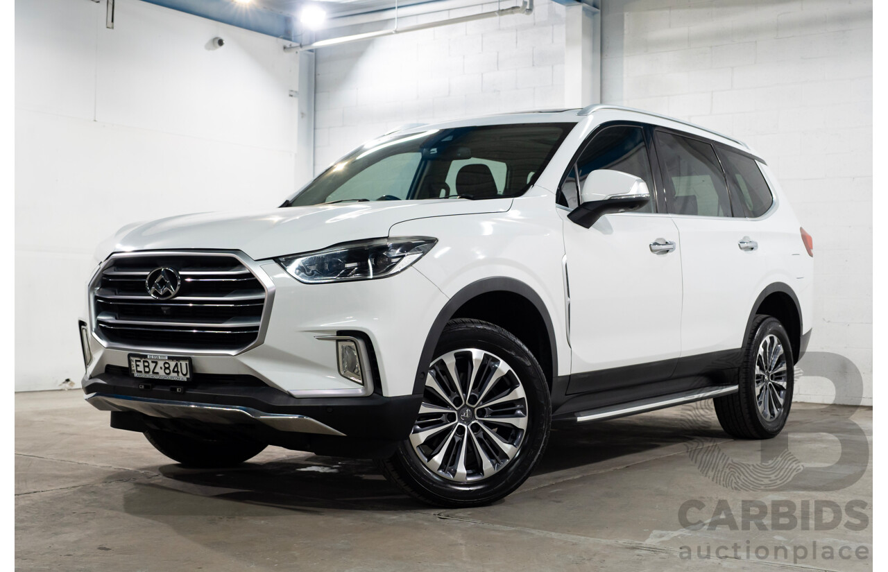 10/2018 LDV D90 LUXE (4WD) TERRAIN SELECTION AWD  4D Wagon White 2.0L