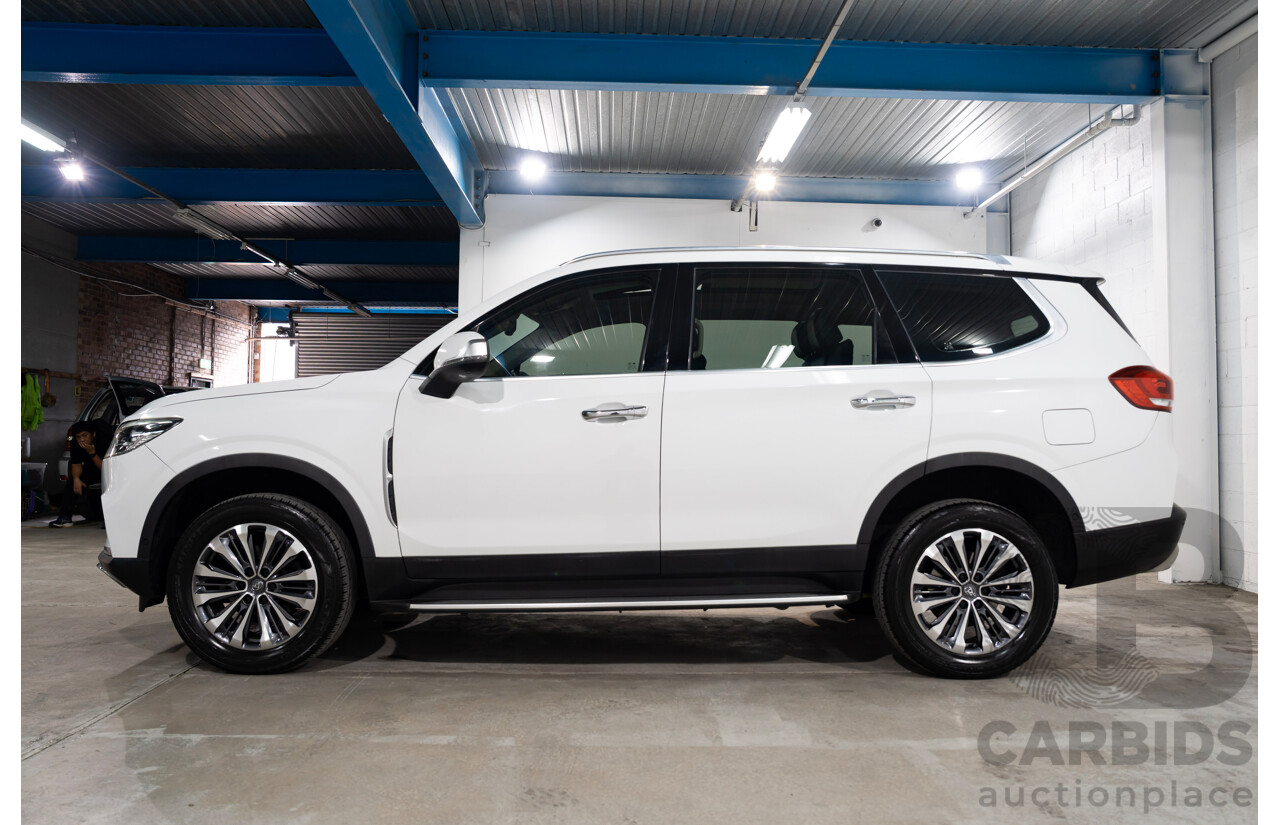 10/2018 LDV D90 LUXE (4WD) TERRAIN SELECTION AWD  4D Wagon White 2.0L