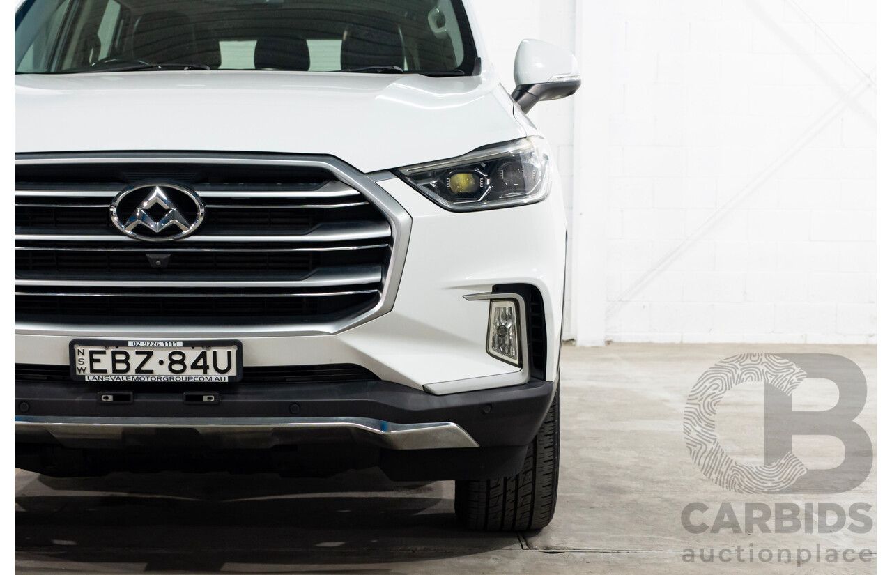 10/2018 LDV D90 LUXE (4WD) TERRAIN SELECTION AWD  4D Wagon White 2.0L