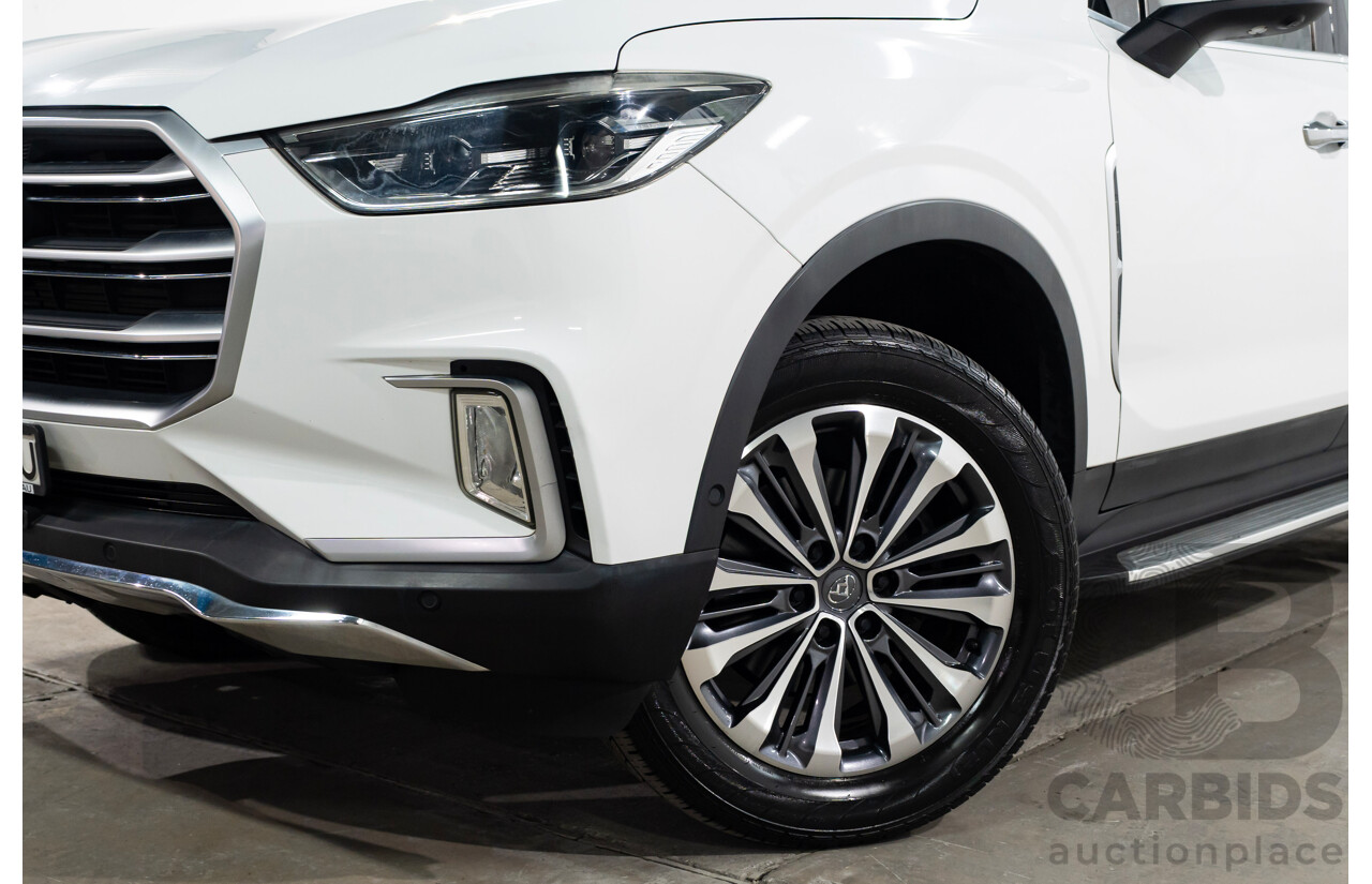 10/2018 LDV D90 LUXE (4WD) TERRAIN SELECTION AWD  4D Wagon White 2.0L
