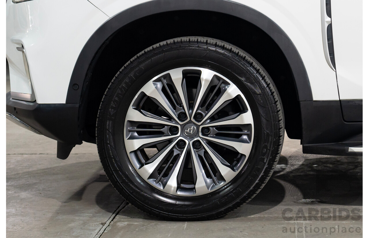 10/2018 LDV D90 LUXE (4WD) TERRAIN SELECTION AWD  4D Wagon White 2.0L