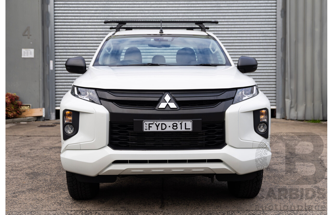 07/2022 Mitsubishi Triton GLX MR MY22.5 Double Cab P/Up White Diesel Turbo 2.4L