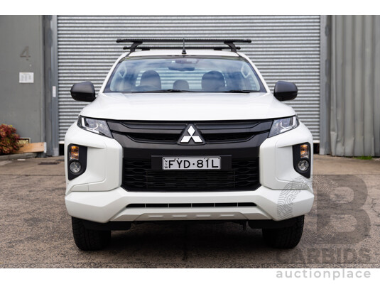 07/2022 Mitsubishi Triton GLX MR MY22.5 Double Cab P/Up Fairy White Diesel Turbo 2.4L
