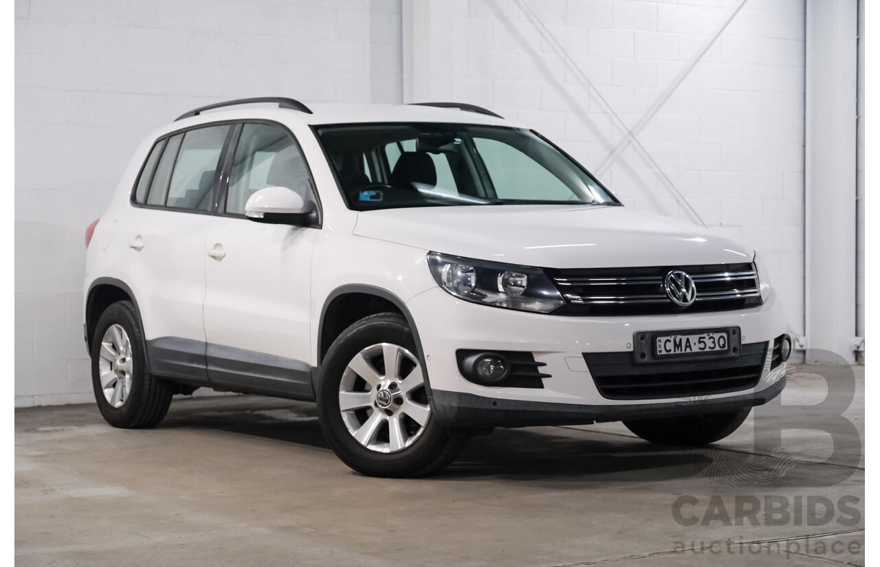 11/2012 Volkswagen Tiguan 132 TSI Pacific (AWD) 5NC MY12 4D Wagon White Turbo 2.0L