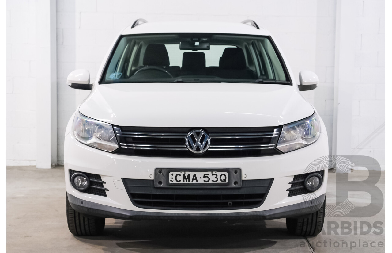 11/2012 Volkswagen Tiguan 132 TSI Pacific (AWD) 5NC MY12 4D Wagon White Turbo 2.0L