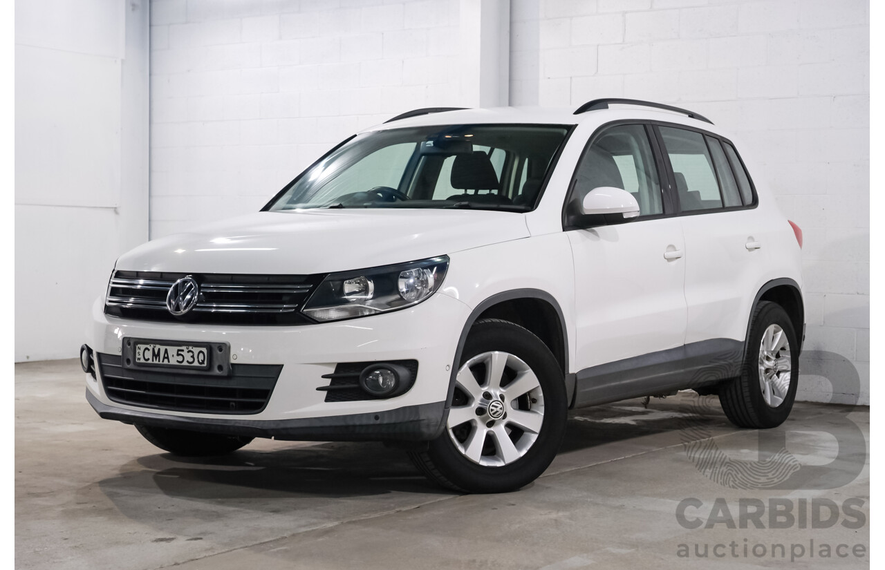 11/2012 Volkswagen Tiguan 132 TSI Pacific (AWD) 5NC MY12 4D Wagon White Turbo 2.0L
