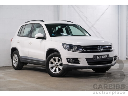 11/2012 Volkswagen Tiguan 132 TSI Pacific (AWD) 5NC MY12 4D Wagon White Turbo 2.0L