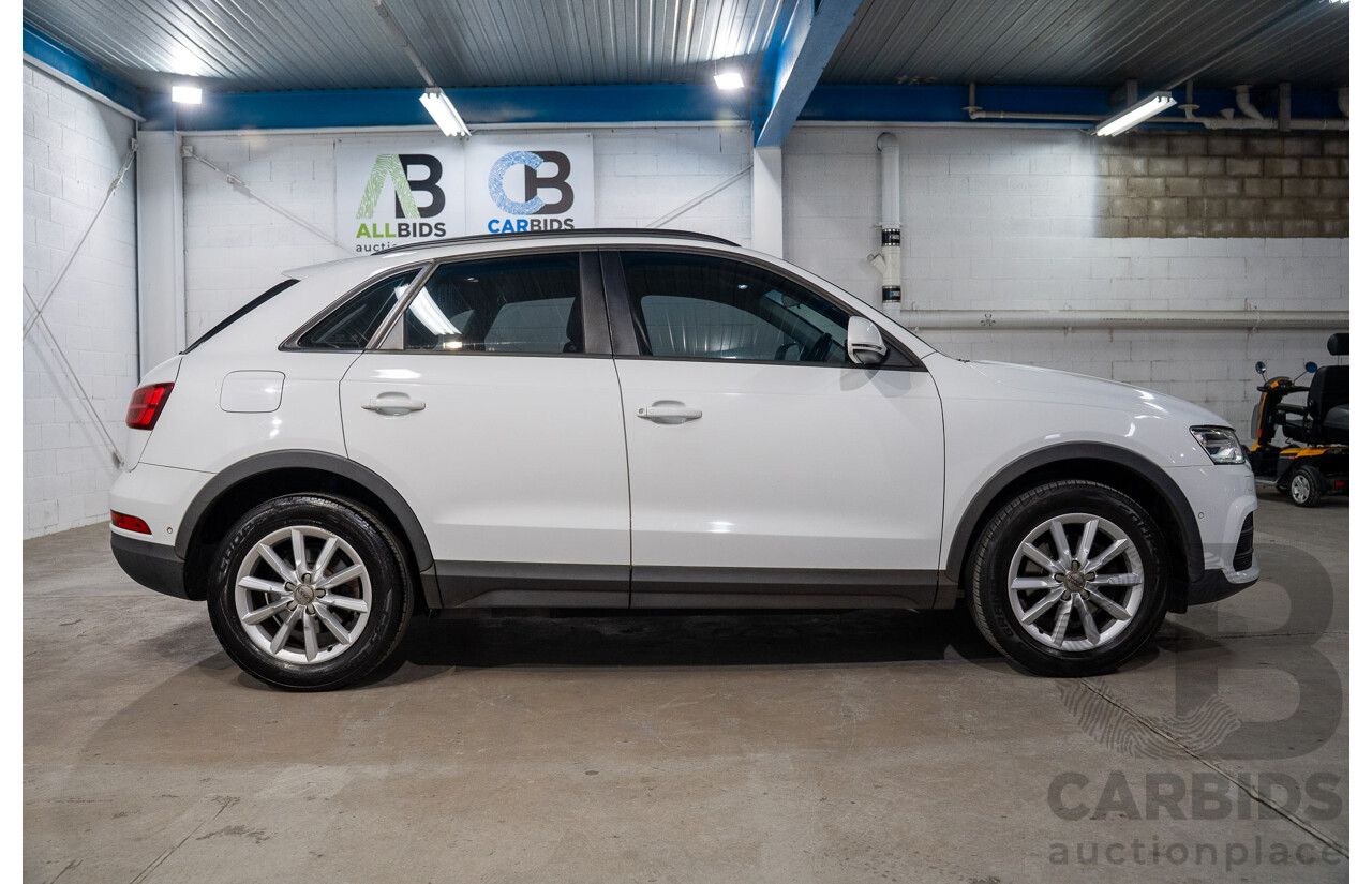 06/2016 Audi Q3 1.4 TFSI FWD 8U MY15 4D Wagon Glacier White Metallic Turbo 1.4L