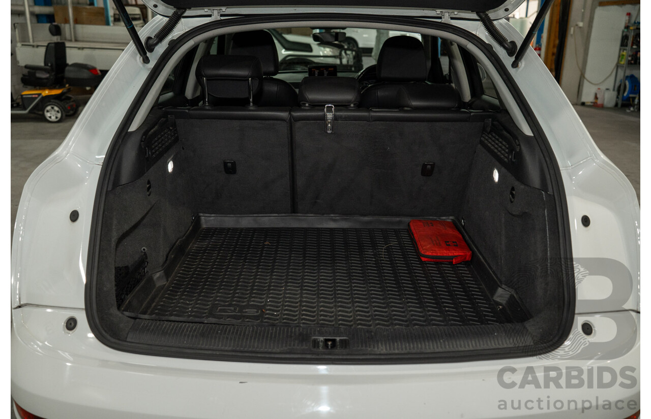 06/2016 Audi Q3 1.4 TFSI FWD 8U MY15 4D Wagon Glacier White Metallic Turbo 1.4L