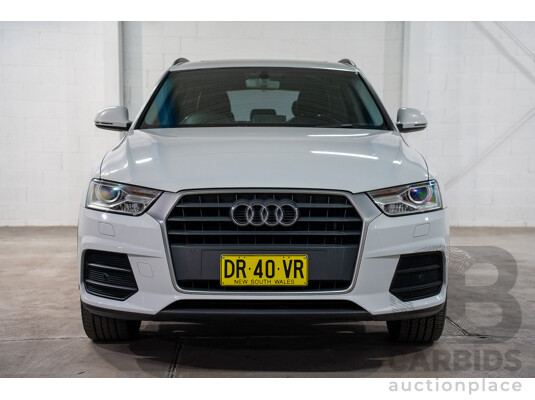 1660778 · 06/2016 Audi Q3 1.4 TFSI FWD 8U MY15 4D Wagon Glacier White Metallic Turbo 1.4L