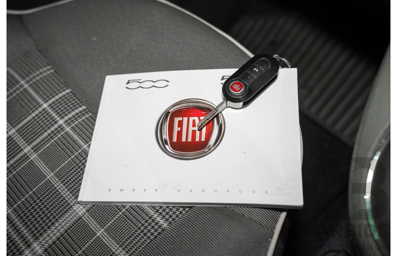 09/2016 Fiat 500 LOUNGE FWD SERIES 4 3D Hatchback Pasodoble Red 1.4L