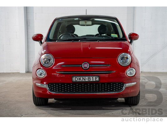 1660786 · 09/2016 Fiat 500 LOUNGE FWD SERIES 4 3D Hatchback Pasodoble Red 1.4L