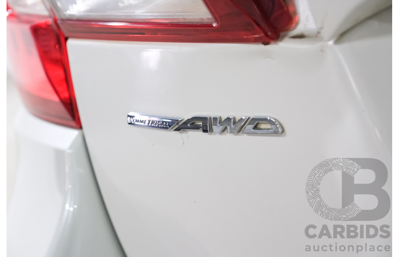 06/2017 Subaru Outback 2.5i AWD AWD MY17 4D Wagon Crystal White 2.5L