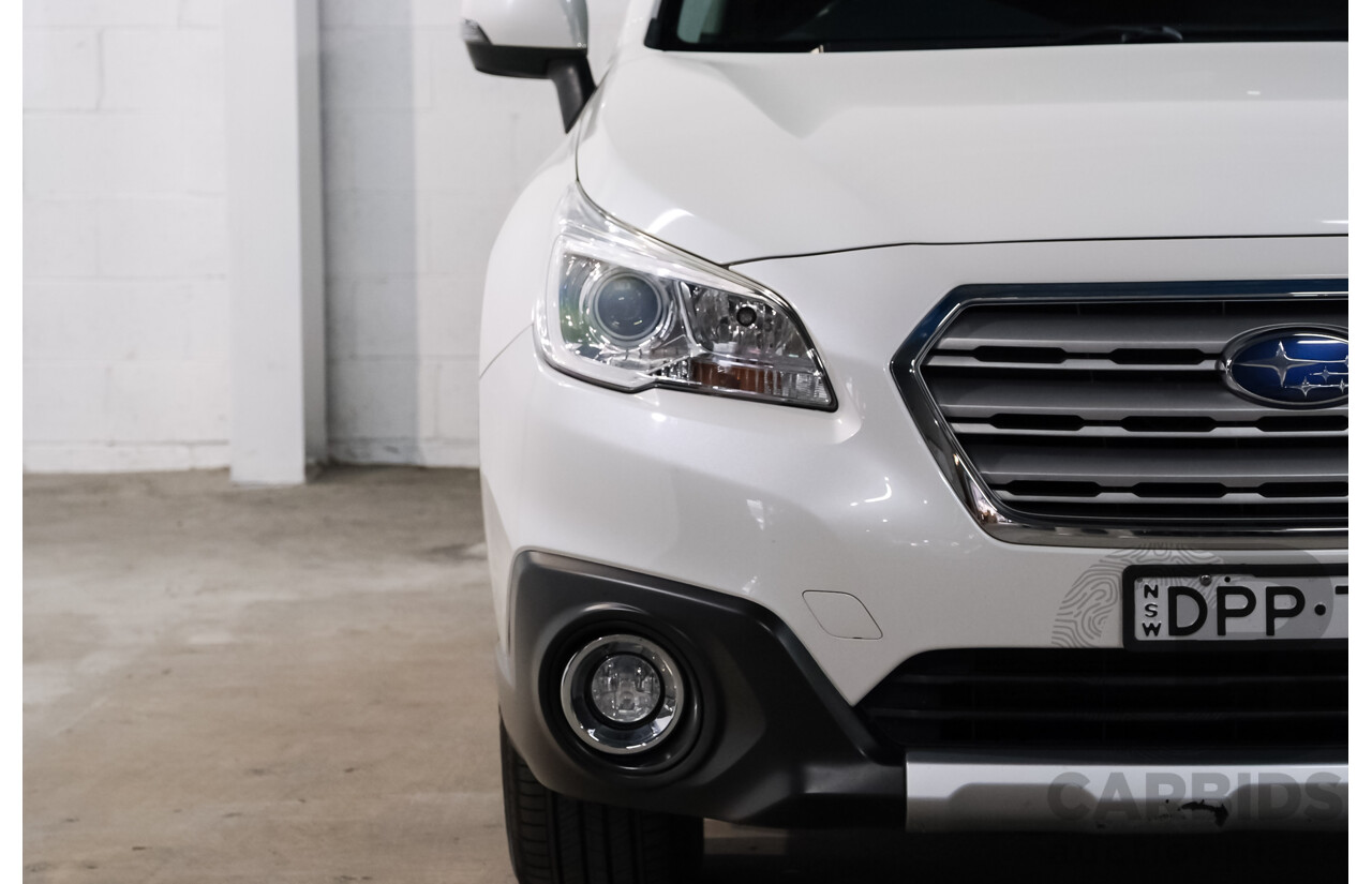 06/2017 Subaru Outback 2.5i AWD AWD MY17 4D Wagon Crystal White 2.5L