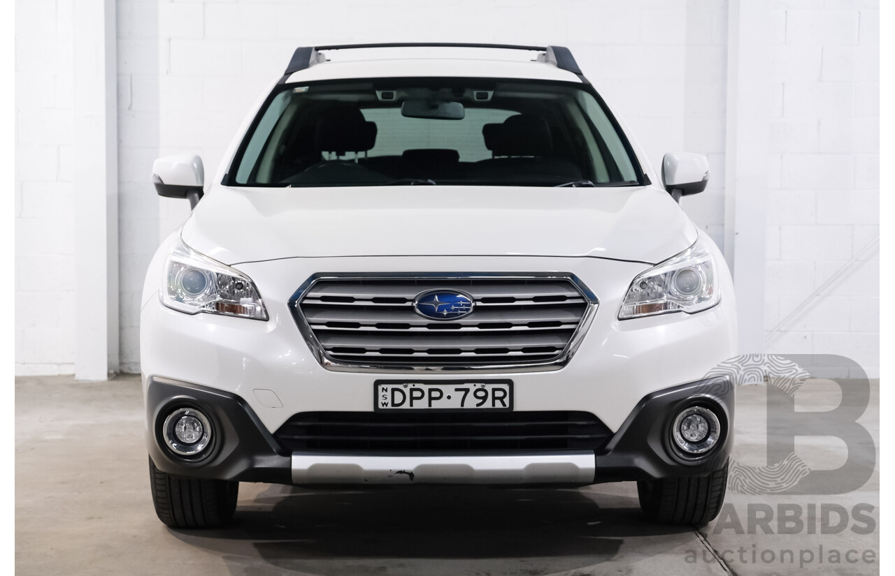 06/2017 Subaru Outback 2.5i AWD AWD MY17 4D Wagon Crystal White 2.5L