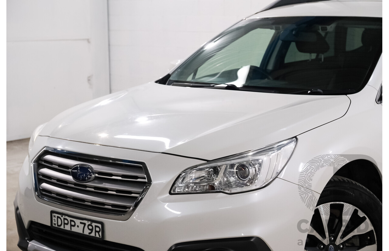 06/2017 Subaru Outback 2.5i AWD AWD MY17 4D Wagon Crystal White 2.5L