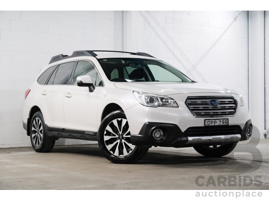 06/2017 Subaru Outback 2.5i AWD AWD MY17 4D Wagon Crystal White 2.5L