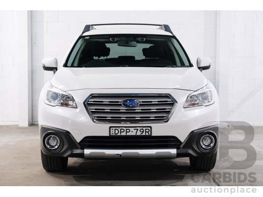 06/2017 Subaru Outback 2.5i AWD MY17 4D Wagon Crystal White 2.5L