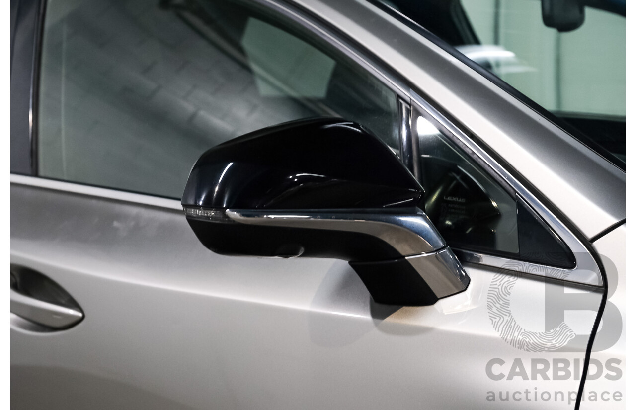 08/2015 Lexus Nx300h F-SPORT HYBRID (AWD) AWD AYZ15R 4D Wagon Silver Or Chrome 2.5L