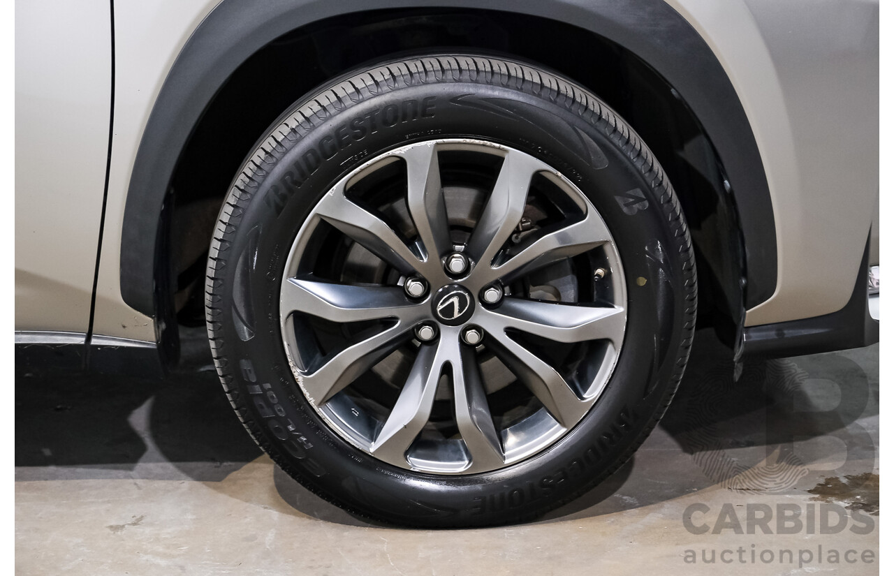 08/2015 Lexus Nx300h F-SPORT HYBRID (AWD) AWD AYZ15R 4D Wagon Silver Or Chrome 2.5L