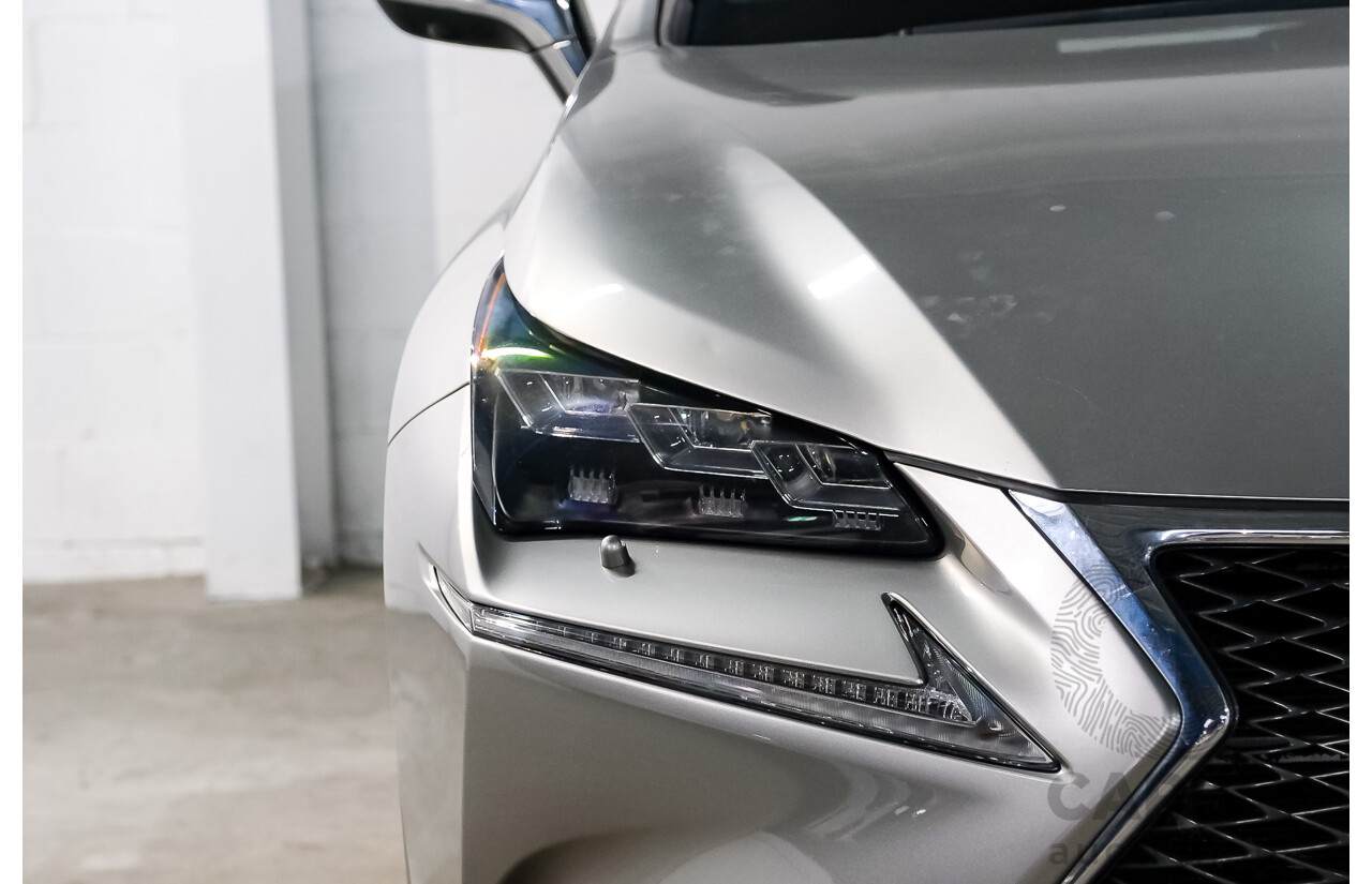 08/2015 Lexus Nx300h F-SPORT HYBRID (AWD) AWD AYZ15R 4D Wagon Silver Or Chrome 2.5L
