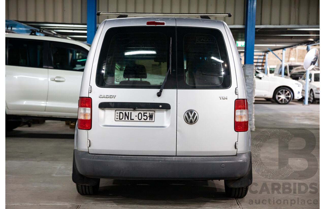 01/2006 Volkswagen Caddy 1.9 TDI (FWD) 2K Van Silver Turbo Diesel 1.9L