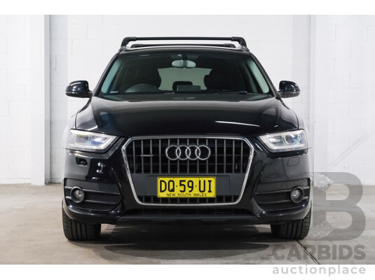 1662290 · 04/2013 Audi Q3 2.0 TFSI QUATTRO (125kW) AWD 8U 4D Wagon Phantom Black Turbo 2.0L