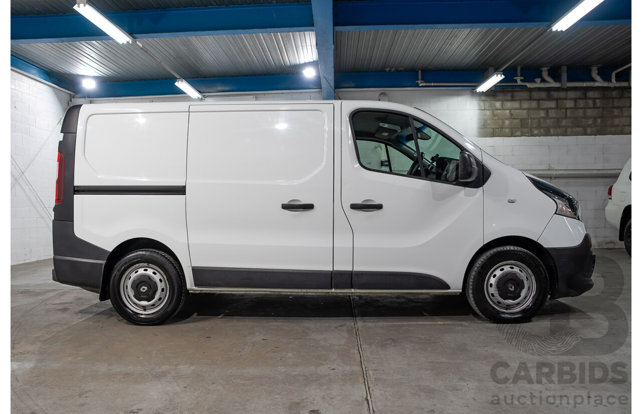 06/2018 Renault Trafic SWB LOW X82 MY17 Update 4d Van White Turbo Diesel 1.6L