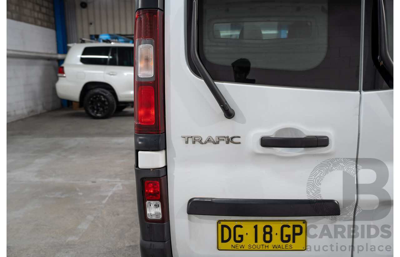 06/2018 Renault Trafic SWB LOW X82 MY17 Update 4d Van White Turbo Diesel 1.6L