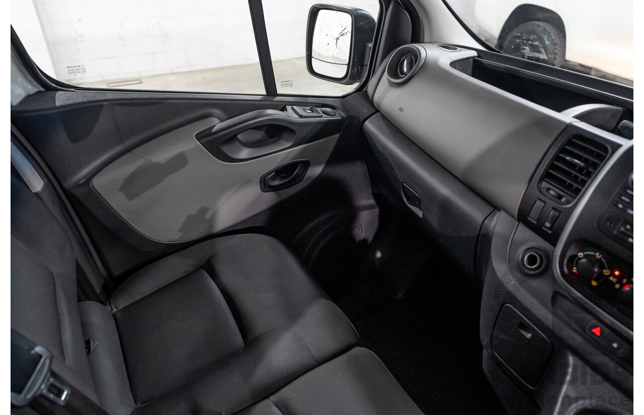 06/2018 Renault Trafic SWB LOW X82 MY17 Update 4d Van White Turbo Diesel 1.6L