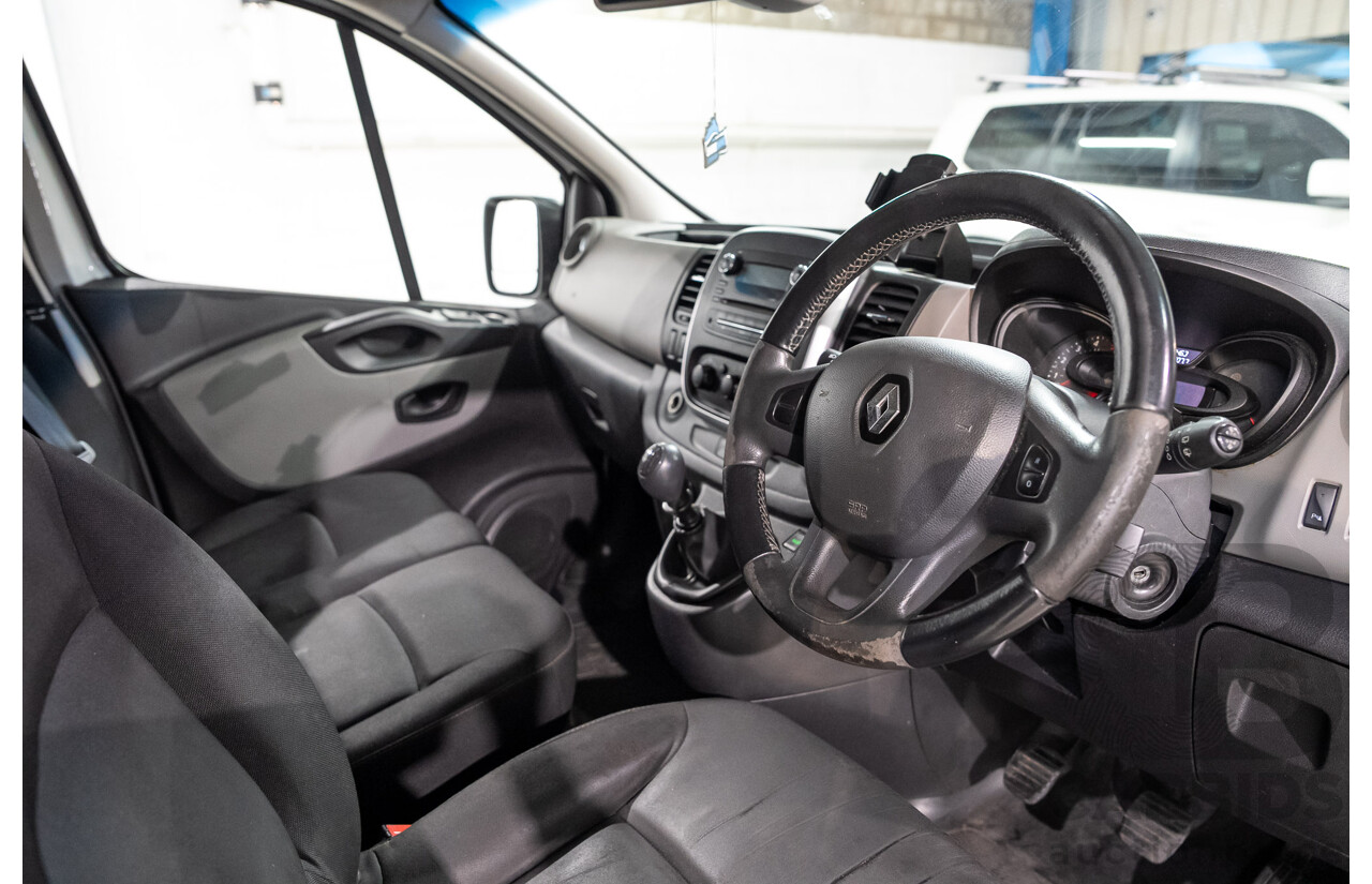 06/2018 Renault Trafic SWB LOW X82 MY17 Update 4d Van White Turbo Diesel 1.6L