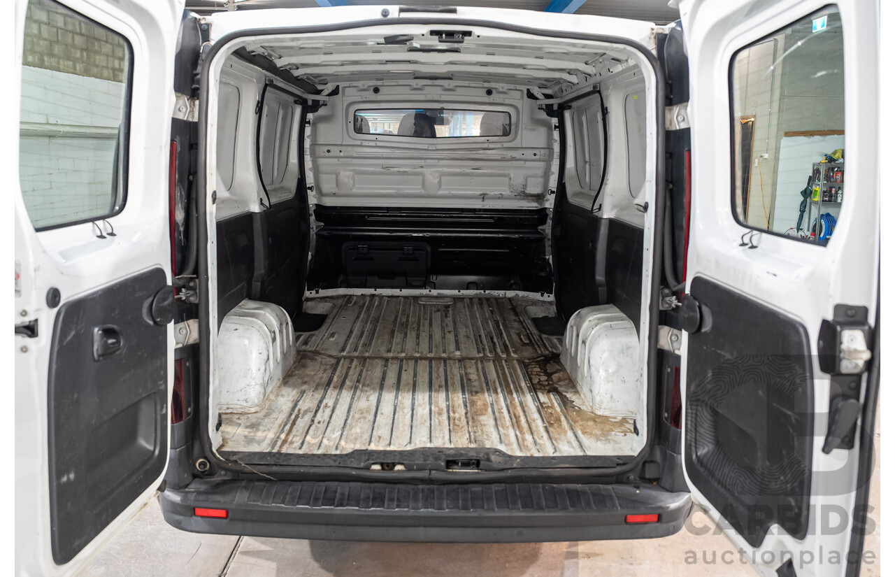 06/2018 Renault Trafic SWB LOW X82 MY17 Update 4d Van White Turbo Diesel 1.6L