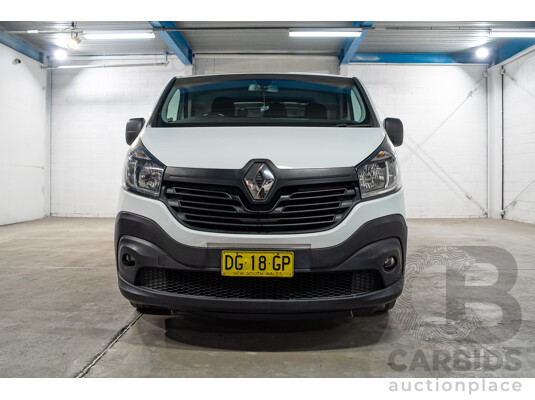 1663489 · 06/2018 Renault Trafic SWB LOW X82 MY17 Update 4d Van White Turbo Diesel 1.6L