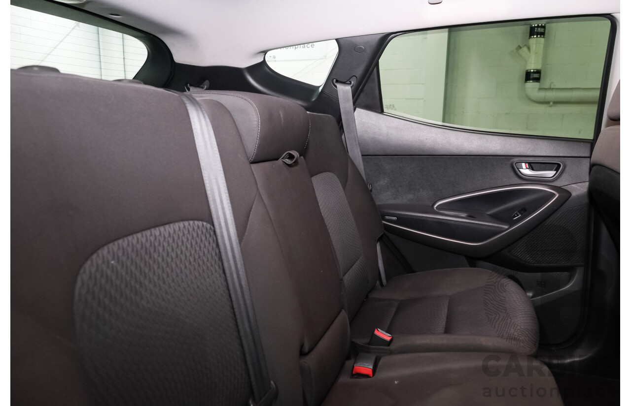 03/2014 Hyundai Santa Fe ACTIVE (AWD) DM 4d Wagon Black 2.4L