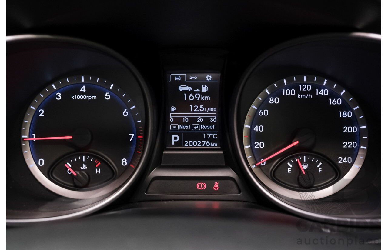 03/2014 Hyundai Santa Fe ACTIVE (AWD) DM 4d Wagon Black 2.4L