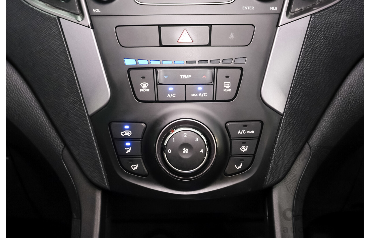03/2014 Hyundai Santa Fe ACTIVE (AWD) DM 4d Wagon Black 2.4L