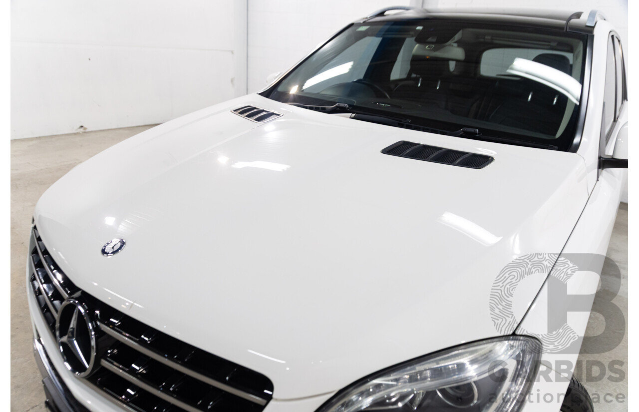 05/2015 Mercedes-Benz Ml 250CDI BLUETEC (4x4) AWD 166 MY15 4D Wagon Polar White Diesel Turbo 2.1L