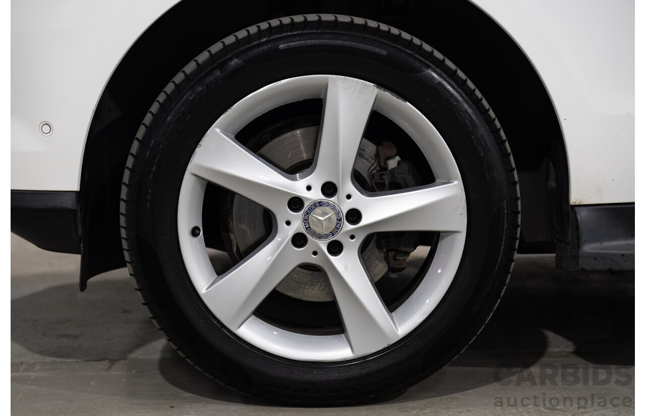 05/2015 Mercedes-Benz Ml 250CDI BLUETEC (4x4) AWD 166 MY15 4D Wagon Polar White Diesel Turbo 2.1L