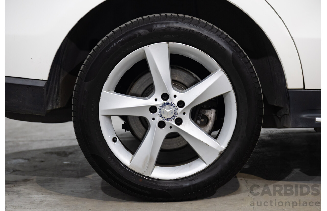 05/2015 Mercedes-Benz Ml 250CDI BLUETEC (4x4) AWD 166 MY15 4D Wagon Polar White Diesel Turbo 2.1L