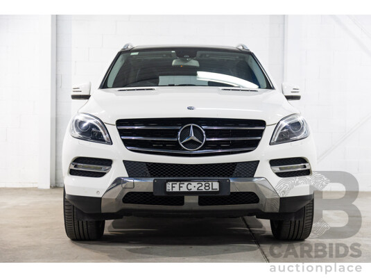 1660800 · 05/2015 Mercedes-Benz Ml 250CDI BLUETEC (4x4) AWD 166 MY15 4D Wagon Polar White Diesel Turbo 2.1L