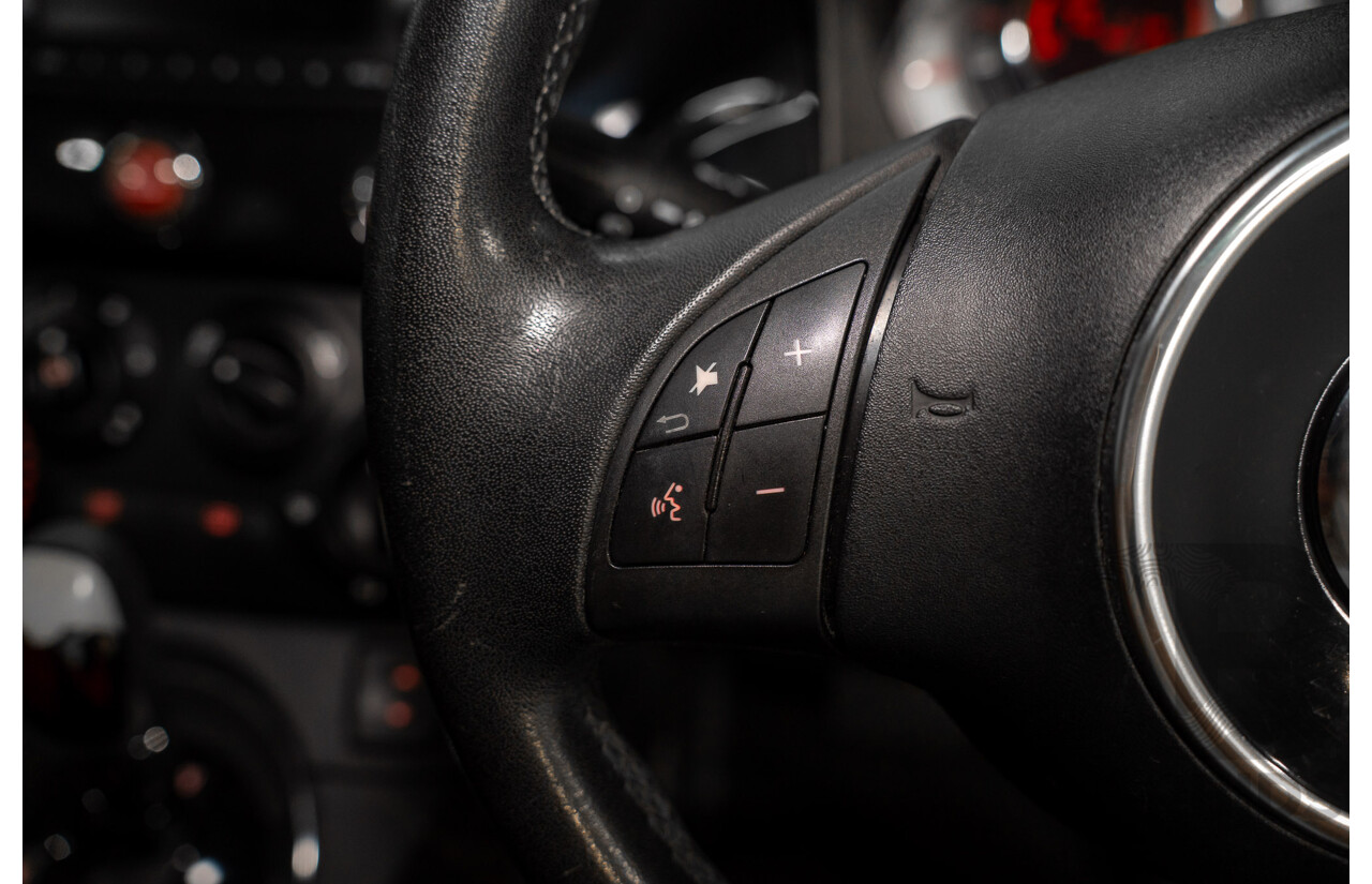 11/2013 Fiat 500 POP FWD MY13 3D Hatchback Black 1.2L