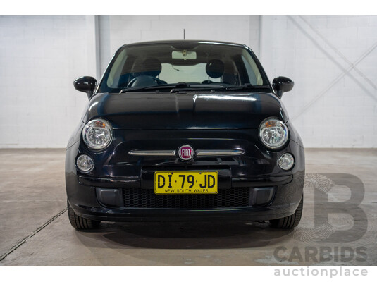 1661427 · 11/2013 Fiat 500 POP FWD MY13 3D Hatchback Black 1.2L