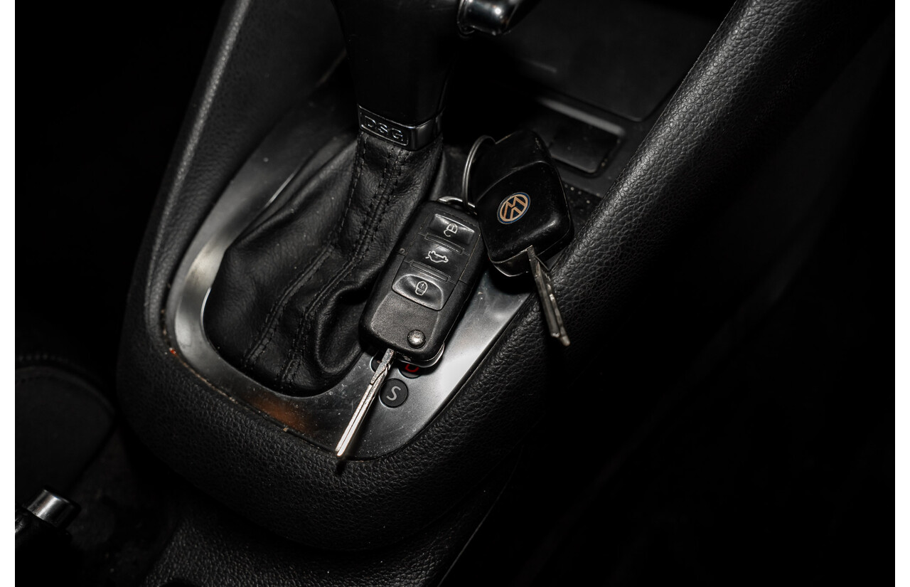 2/2010 Volkswagen Golf 90 TSI Trendline 1K MY10 4d Wagon Black 1.4L