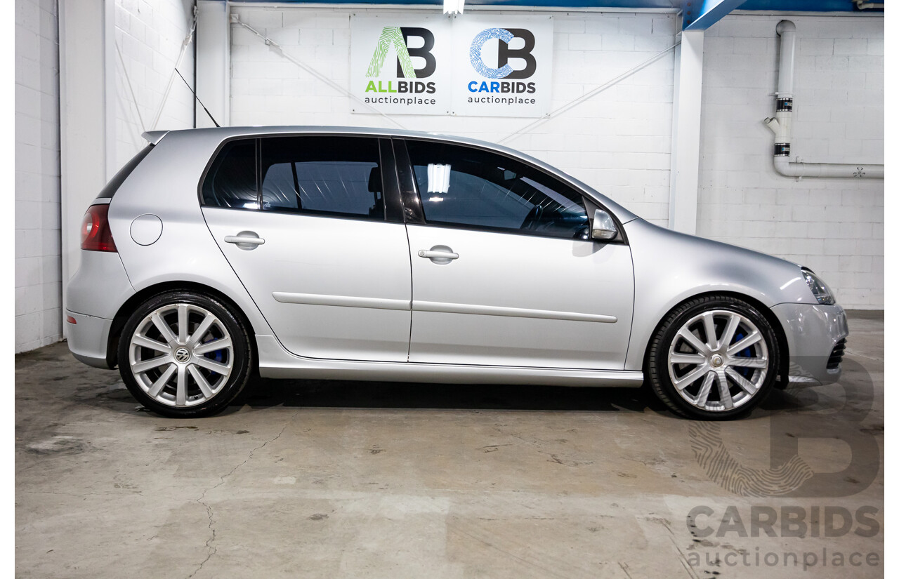 03/2008 Volkswagen Golf R32 AWD 1K MY08 UPGRADE 5D Hatchback Silver Or Chrome 3.2L