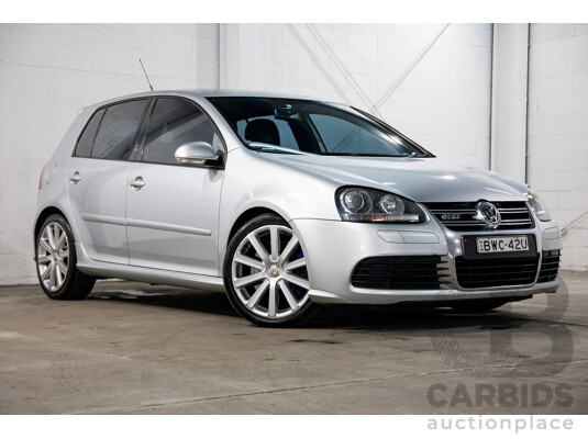 03/2008 Volkswagen Golf R32 AWD 1K MY08 UPGRADE 5D Hatchback Silver Or Chrome 3.2L