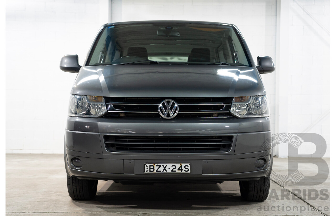 10/2011 Volkswagen Multivan 103 TDI Comfortline T5 MY10 4D Wagon Grey Turbo Diesel 2.0L - 7 Seater