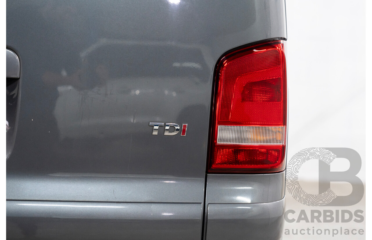 10/2011 Volkswagen Multivan 103 TDI Comfortline T5 MY10 4D Wagon Grey Turbo Diesel 2.0L - 7 Seater